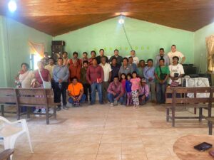 Visita a comunidades wichí en El Chorro, Formosa